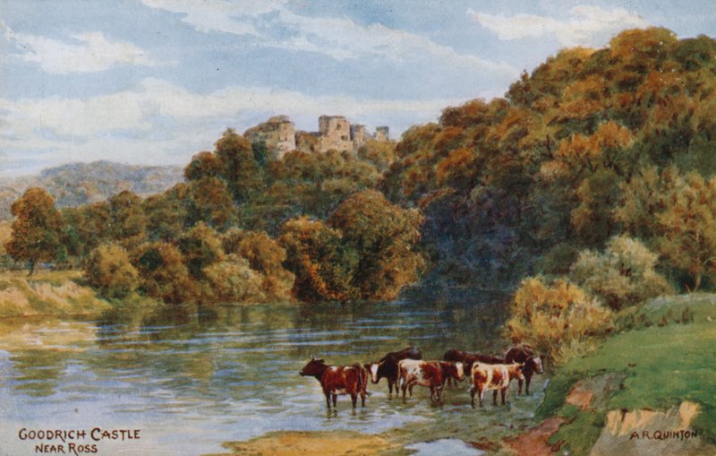 Château de Goodrich près de Ross - Alfred Robert Quinton
