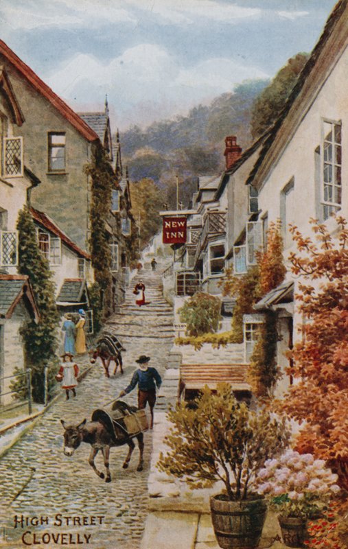 High Street, Clovelly - Alfred Robert Quinton