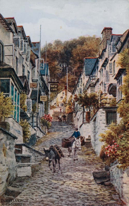 High Street, Clovelly - Alfred Robert Quinton