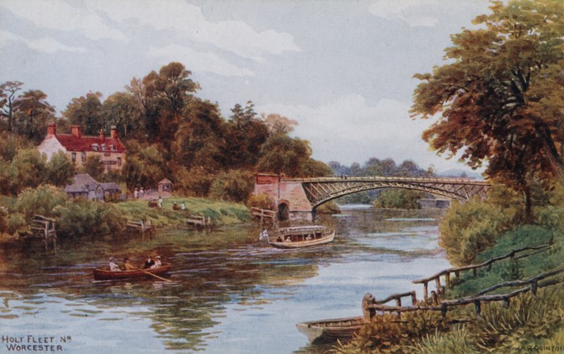 Holt Fleet, près de Worcester - Alfred Robert Quinton