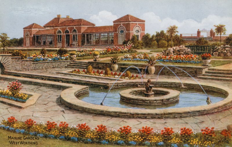 Jardins marins, West Worthing - Alfred Robert Quinton
