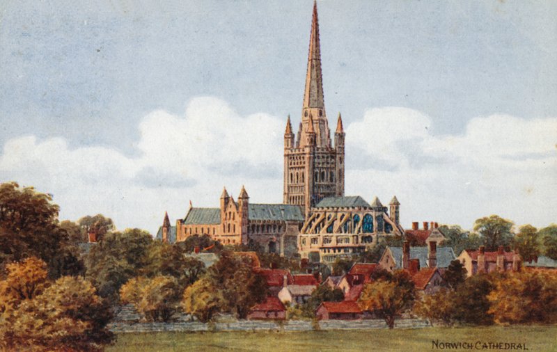 Cathédrale de Norwich - Alfred Robert Quinton