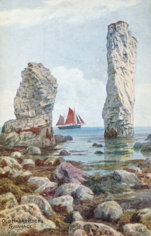 Old Harry Rocks, Swanage - Alfred Robert Quinton