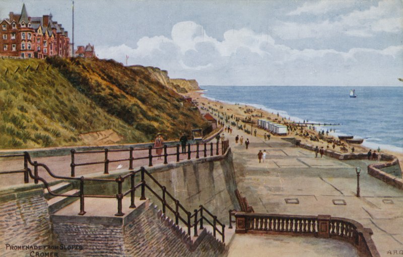 Promenade depuis les Pentes, Cromer - Alfred Robert Quinton