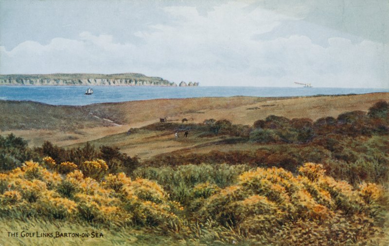Le terrain de golf, Barton-on-Sea - Alfred Robert Quinton