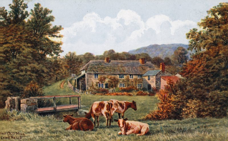 Le vieux moulin, Lyme Regis - Alfred Robert Quinton