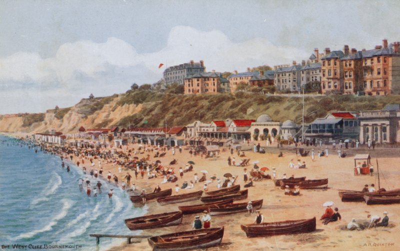 La falaise ouest, Bournemouth - Alfred Robert Quinton
