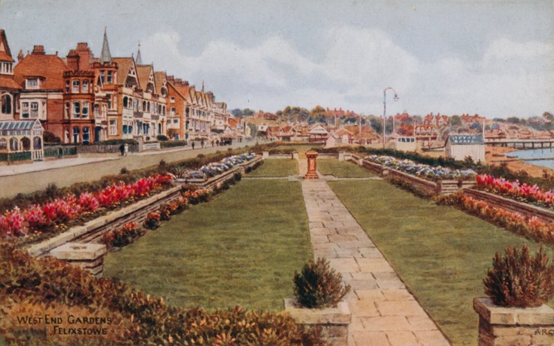 Jardins de West End, Felixstowe - Alfred Robert Quinton