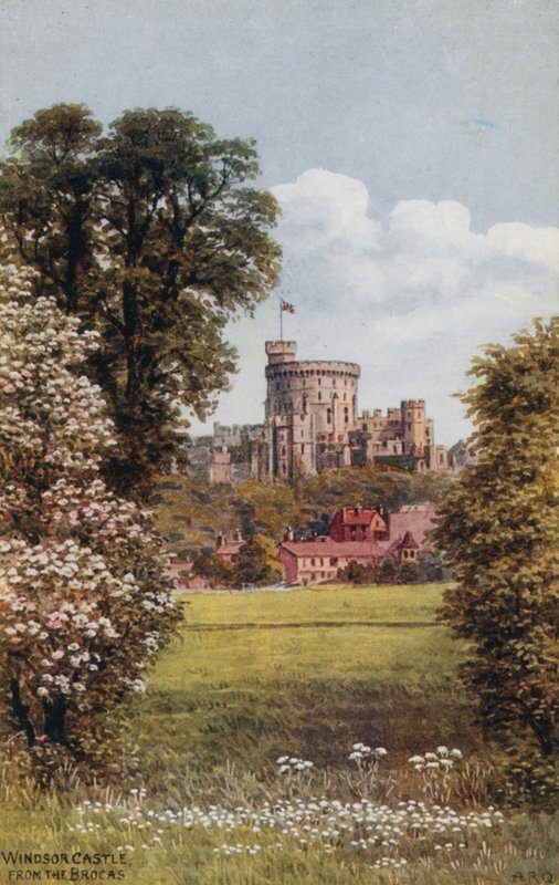 Château de Windsor, depuis le Brocas - Alfred Robert Quinton