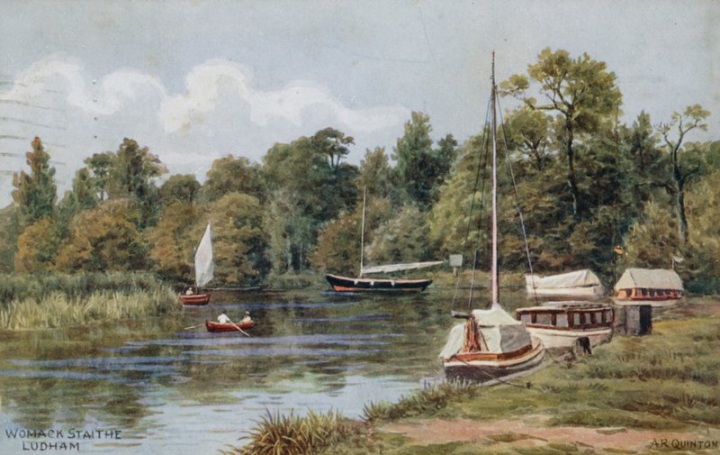 Womack Staithe, Ludham - Alfred Robert Quinton