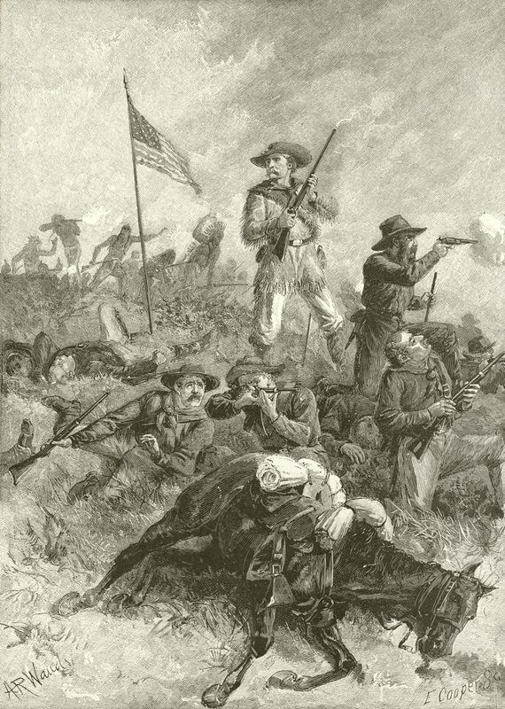 Le dernier combat de Custer - Alfred Rudolph Waud