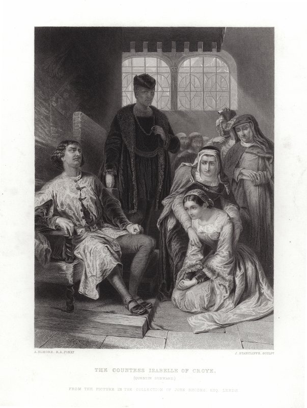 Comtesse Isabelle de Croye - Alfred W. Elmore