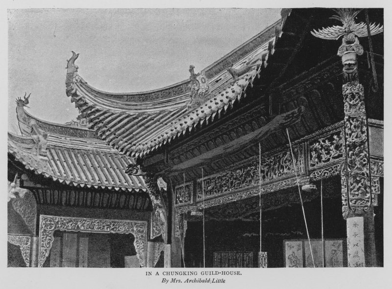 Dans une maison de guilde à Chungking - Alicia Little