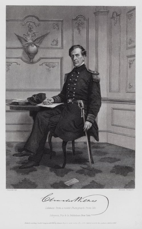 Charles Wilkes - Alonzo (after) Chappel