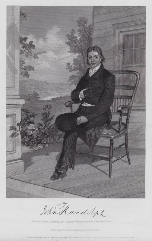 John Randolph (gravure) - Alonzo (after) Chappel