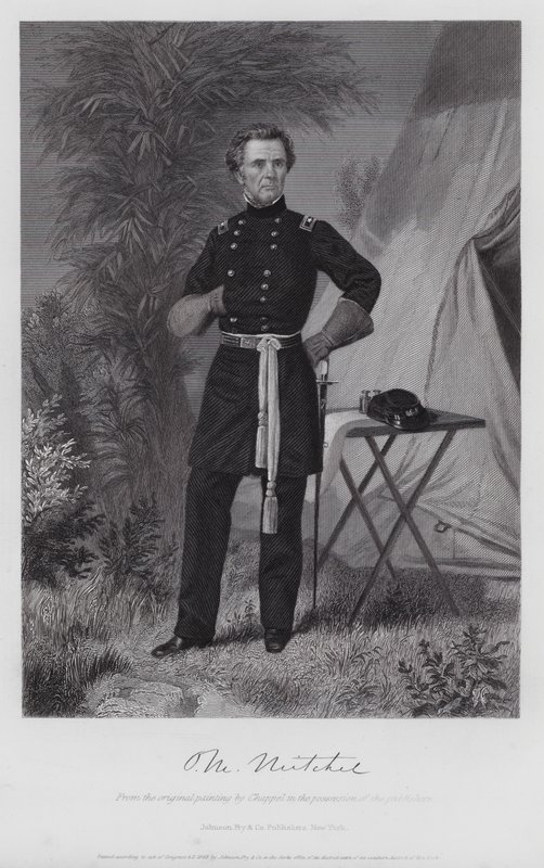Ormsby Mcknight Mitchel (gravure) - Alonzo (after) Chappel