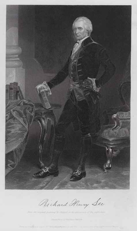 Richard Henry Lee - Alonzo (after) Chappel