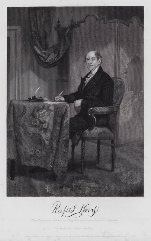 Rufus King (gravure) - Alonzo (after) Chappel