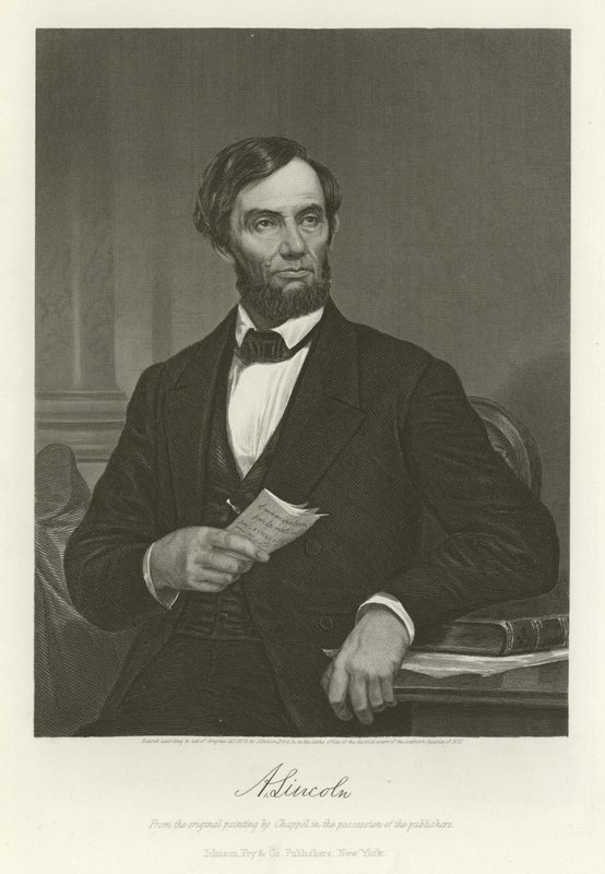 Abraham Lincoln - Alonzo Chappel