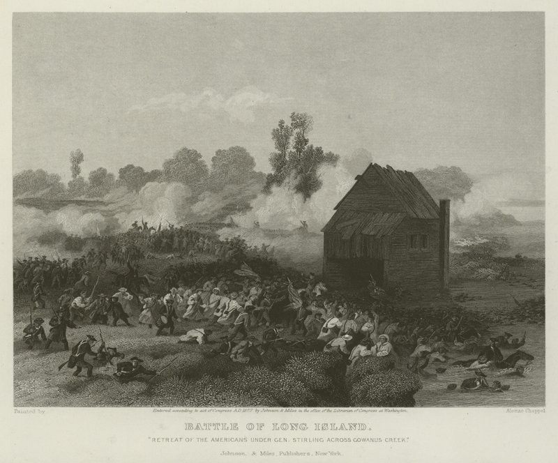 Bataille de Long Island, 1776 - Alonzo Chappel