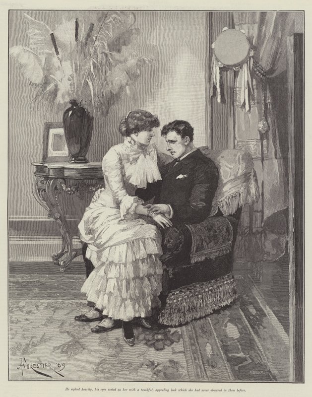 Amour aveugle, par Wilkie Collins - Amedee Forestier