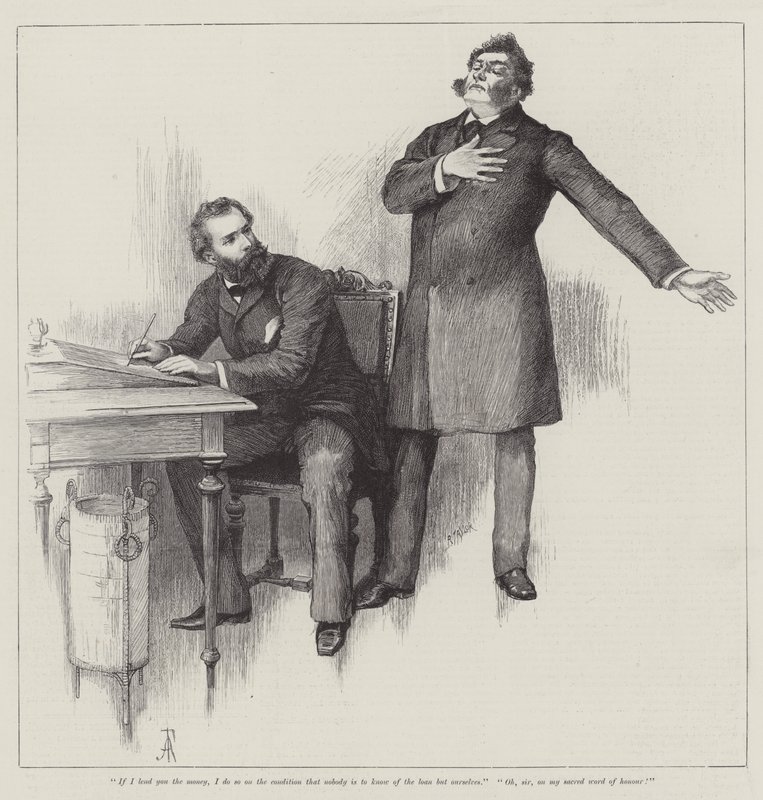 Amour aveugle, par Wilkie Collins - Amedee Forestier