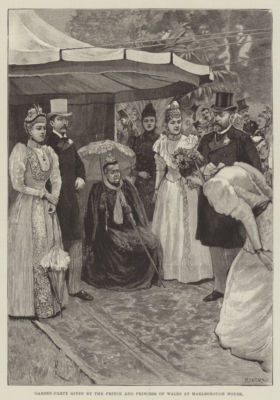 Garden-Party donné par le prince et la princesse de Galles à Marlborough House - Amedee Forestier
