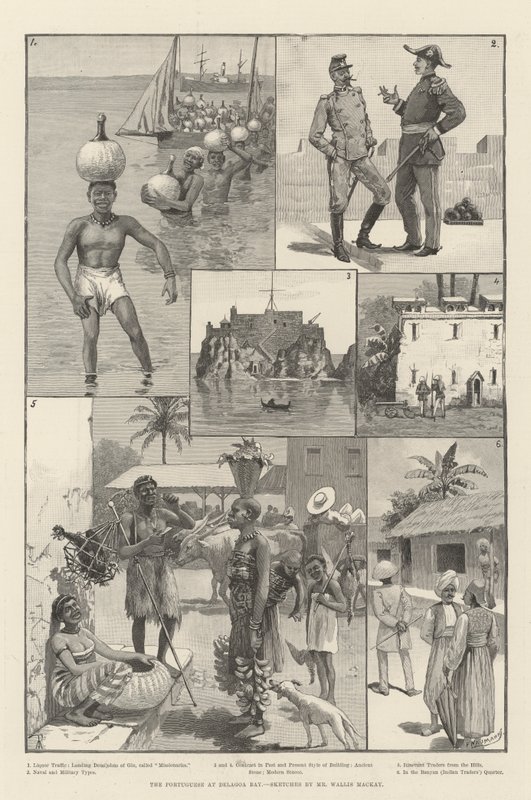 Les Portugais à Delagoa Bay - Amedee Forestier