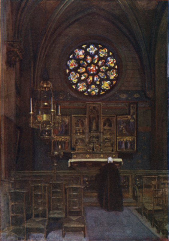 La Chapelle de la Cathédrale de Saint-Joseph, Anvers - after Amedee Forestier
