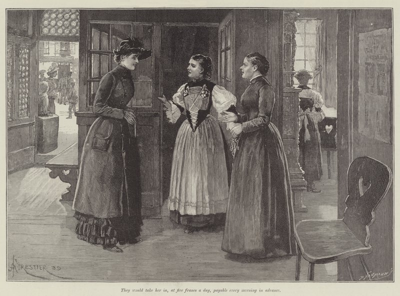 Amour aveugle, par Wilkie Collins - Amedee Forestier