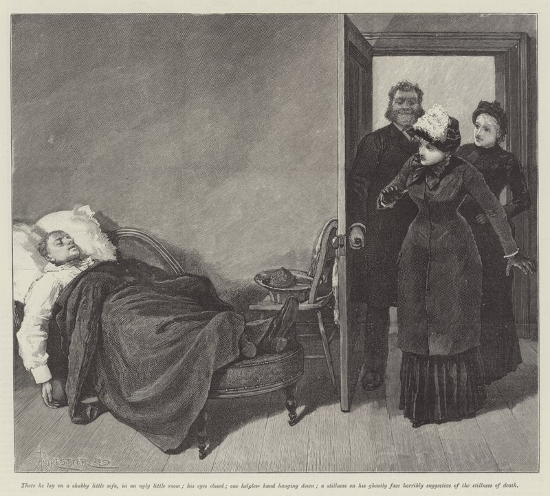 Amour Aveugle, par Wilkie Collins - Amedee Forestier