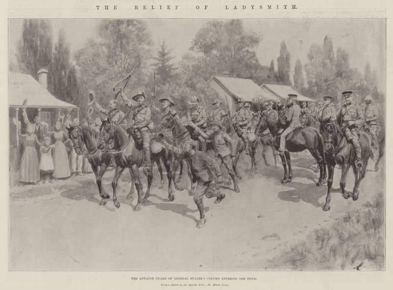 Le secours de Ladysmith - Amedee Forestier