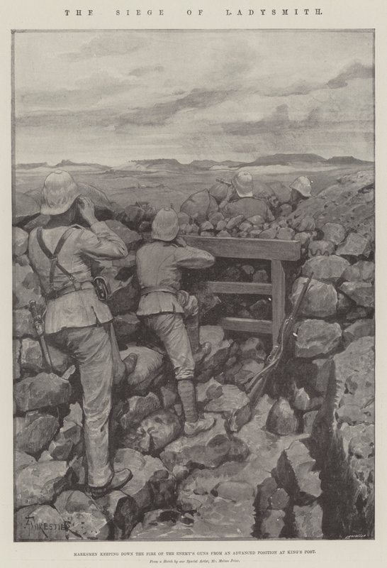 Le Siège de Ladysmith - Amedee Forestier
