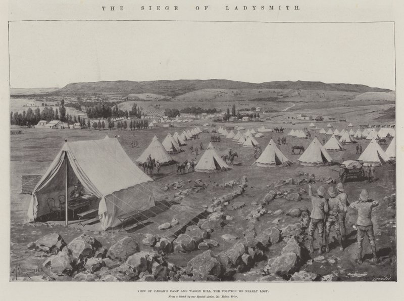 Le Siège de Ladysmith - Amedee Forestier