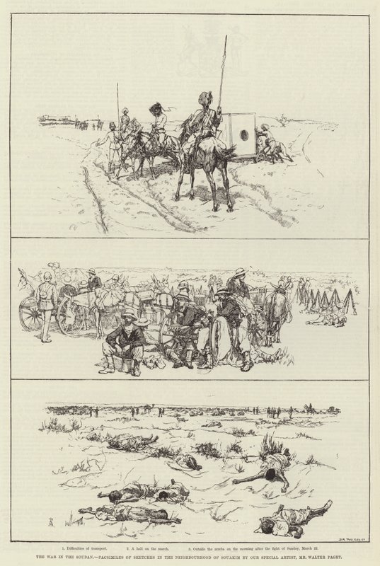 La guerre au Soudan - Amedee Forestier