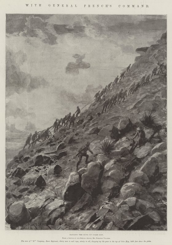 Avec le commandement du général French - Amedee Forestier