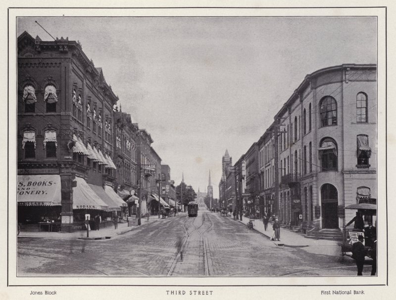 Jamestown, NY : Third Street - American Photographer (after)
