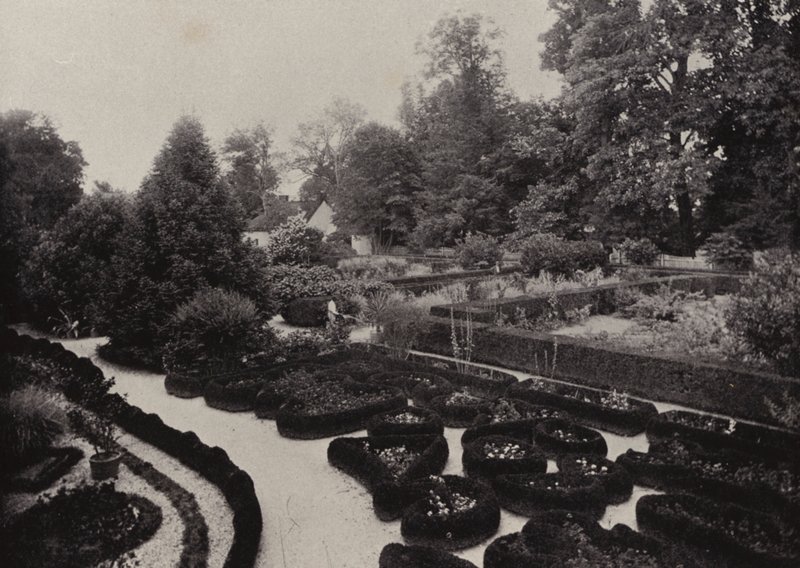 Mount Vernon : Jardin de fleurs - American Photographer (after)