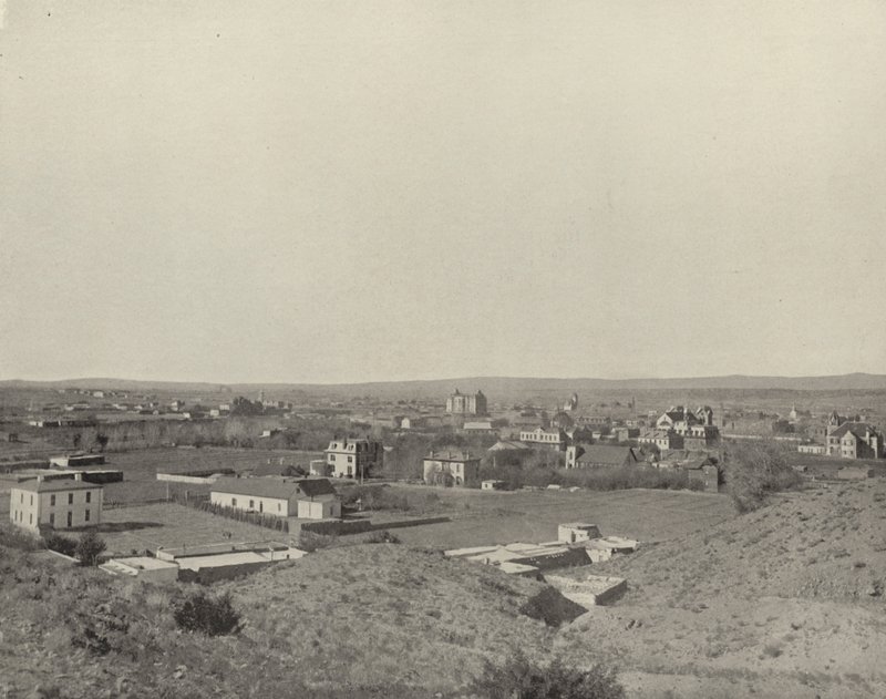 Santa Fe, Nouveau-Mexique (photo n/b) - American Photographer (after)
