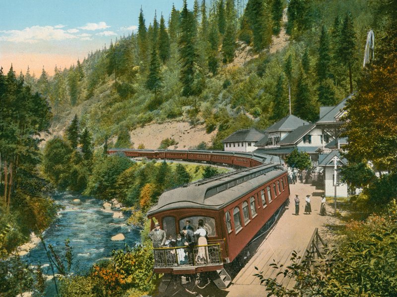 Shasta Springs, Californie - American Photographer (after)
