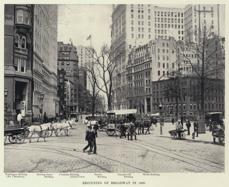 Début de Broadway en 1899 - American Photographer