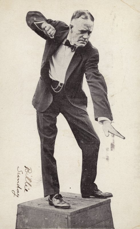 Billy Sunday (photo n/b) - American Photographer