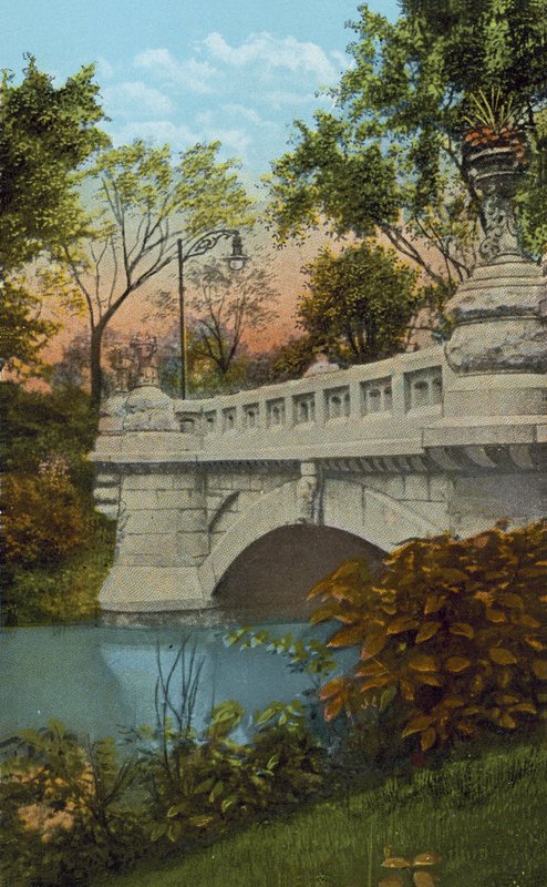 Pont en ciment, Garfield Park - American Photographer