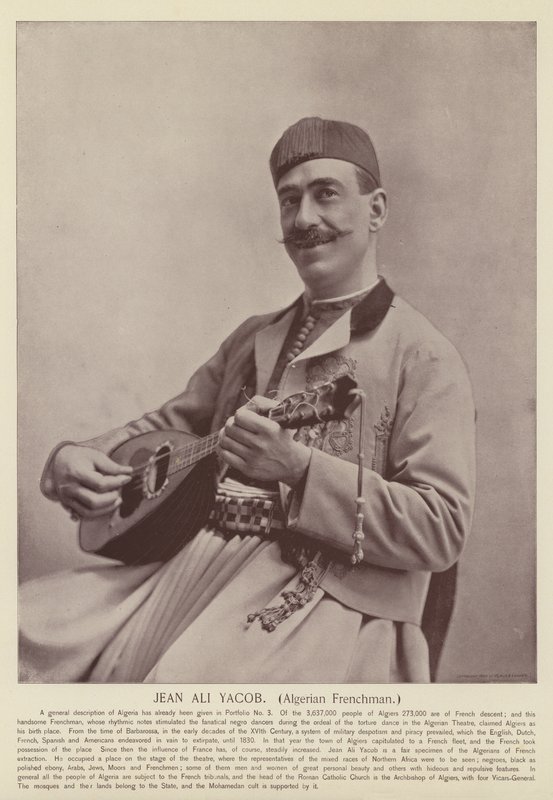 Jean Ali Yacob, Algérien Français - American Photographer