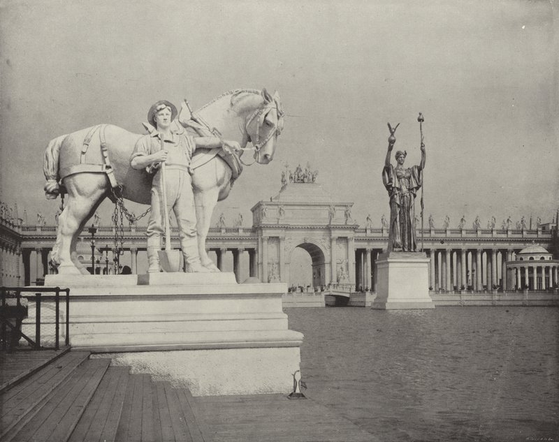 Vue vers le Lac depuis la Statue de l