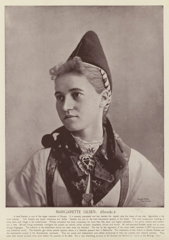Margarette Olsen, Suédoise - American Photographer