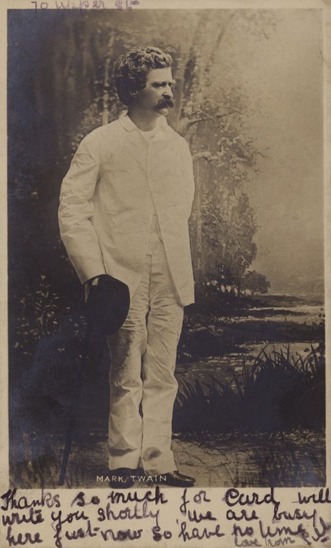 Mark Twain, écrivain américain - American Photographer