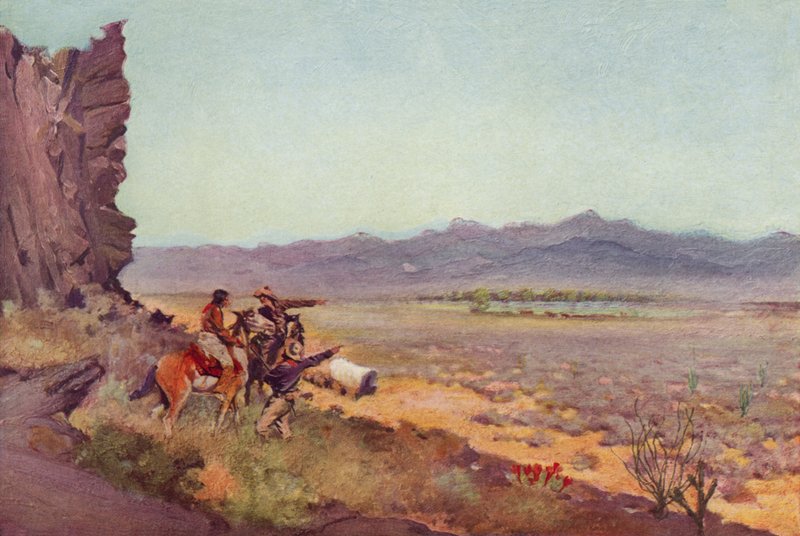 Mirage dans le désert, Arizona - American Photographer