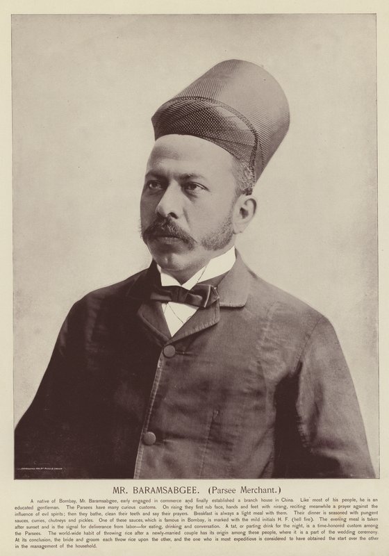 M. Baramsabgee, marchand parsi - American Photographer