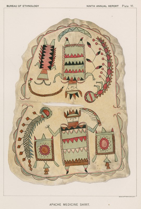 Chemise de médecine Apache - American School